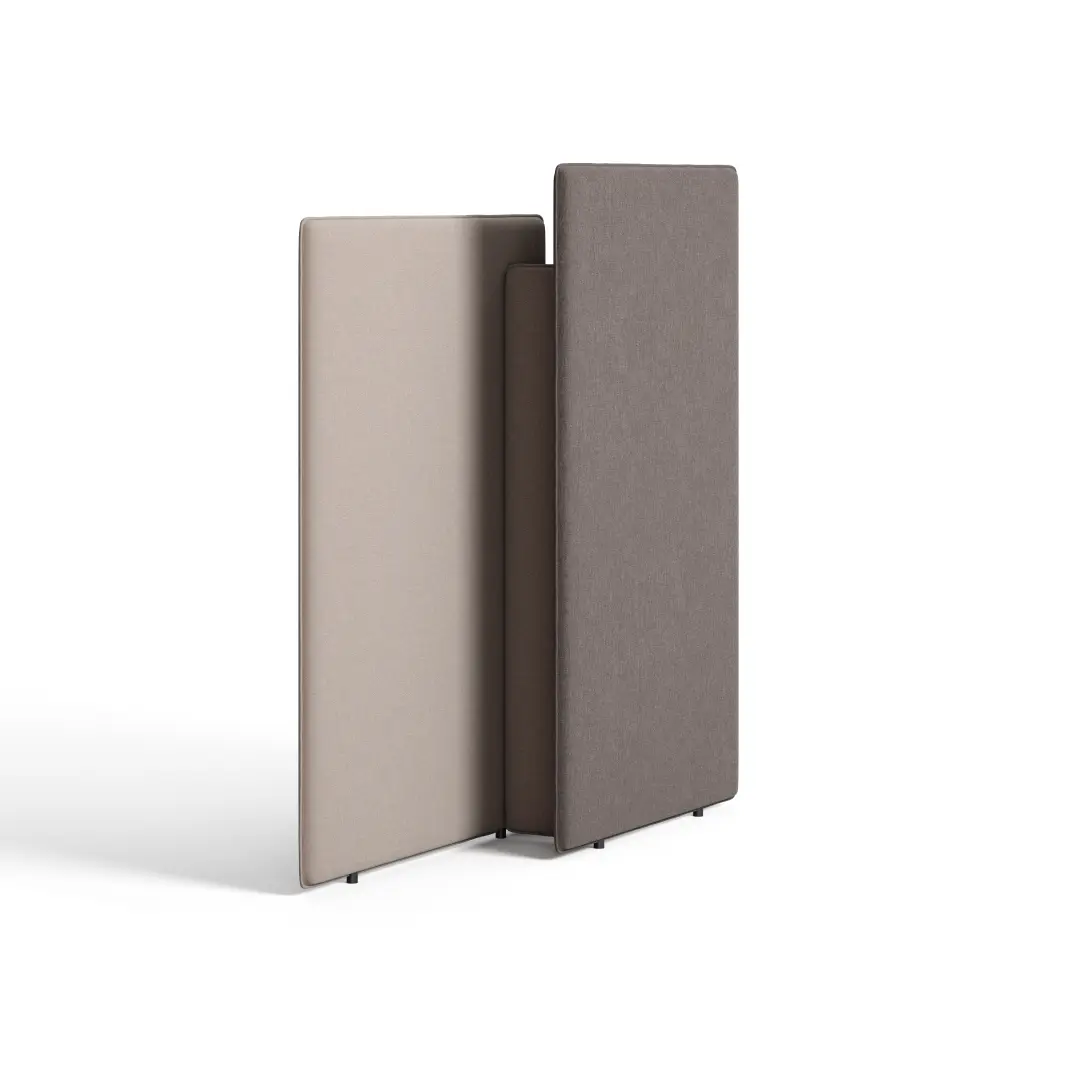 Abstracta Panneaux acoustiques Sol Duo Coloris Gris
